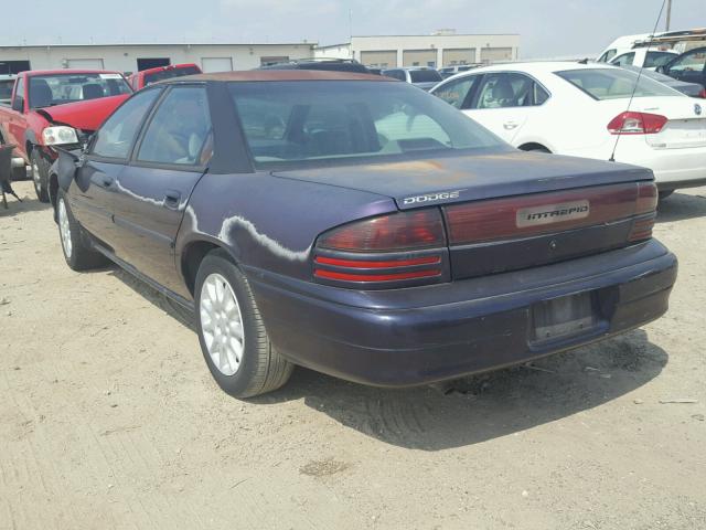 2B3HD46TXVH543120 - 1997 DODGE INTREPID PURPLE photo 3