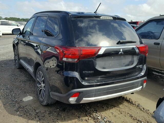 JA4AD3A37GZ018725 - 2016 MITSUBISHI OUTLANDER BLACK photo 3