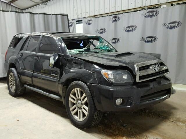 JTEZT14R970029323 - 2007 TOYOTA 4RUNNER SR BLACK photo 1