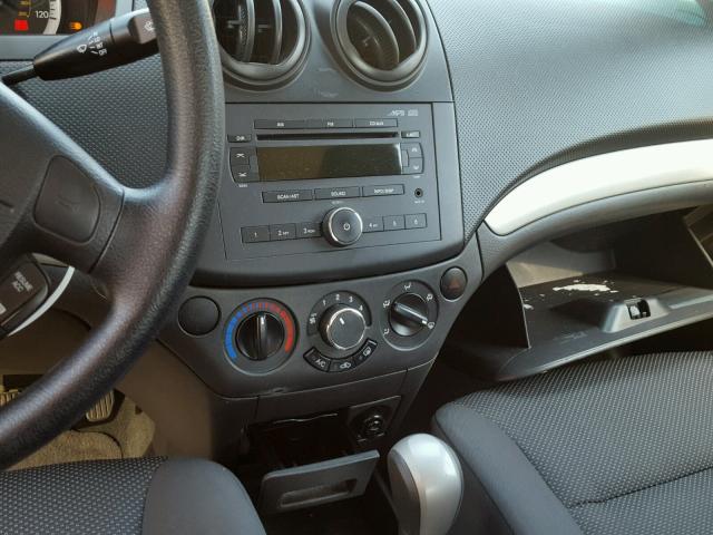 KL1TD56688B064434 - 2008 CHEVROLET AVEO BASE Gümüş foto 9