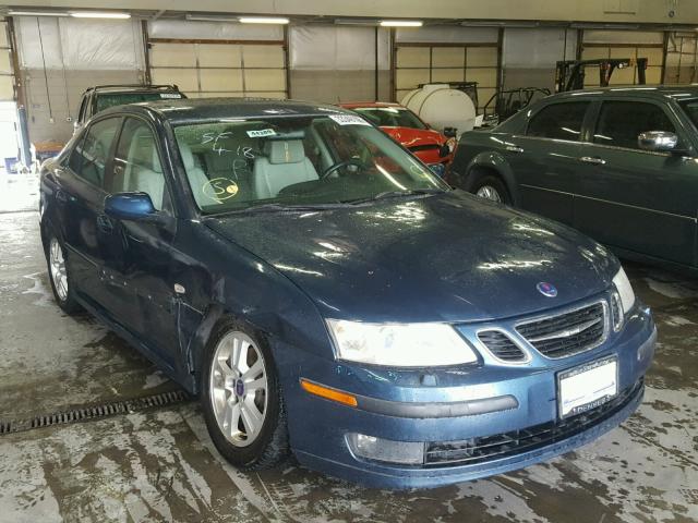 YS3FD49Y261136107 - 2006 SAAB 9-3 BASE BLUE photo 1