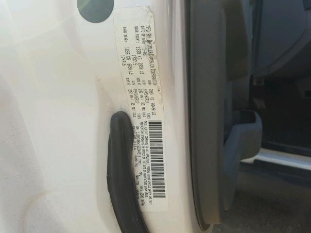 1J8HG48N16C244911 - 2006 JEEP COMMANDER WHITE photo 10