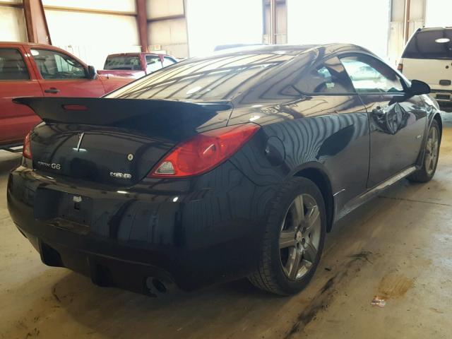 1G2ZM177594122836 - 2009 PONTIAC G6 GXP BLACK photo 4