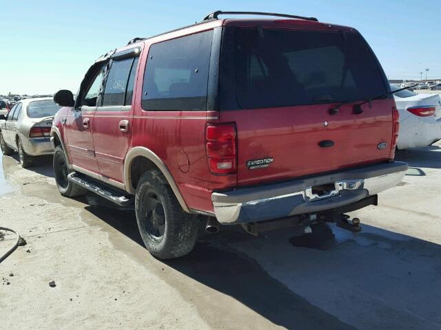 1FMFU18L3VLB73127 - 1997 FORD EXPEDITION RED photo 3