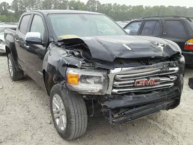 1GTG5DE35G1297586 - 2016 GMC CANYON SLT BLACK photo 1