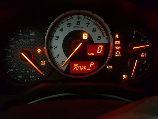 JF1ZNAA10F8701031 - 2015 TOYOTA SCION FR-S წითელი ფოტო 8