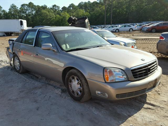 1G6KE54Y11U265501 - 2001 CADILLAC DEVILLE DH BEIGE photo 1