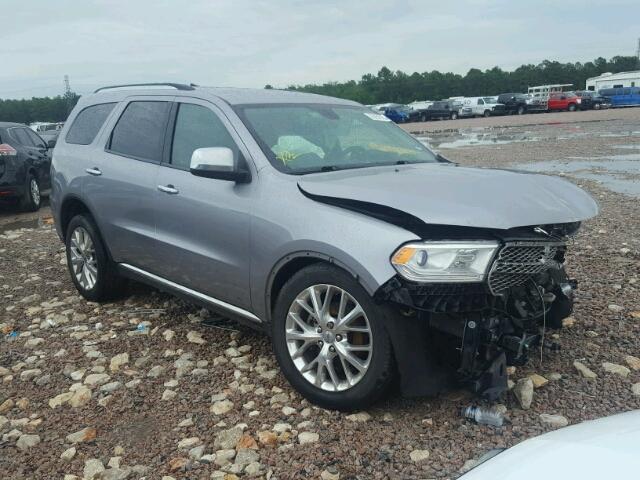 1C4RDHAG7HC680415 - 2017 DODGE DURANGO SX SILVER photo 1