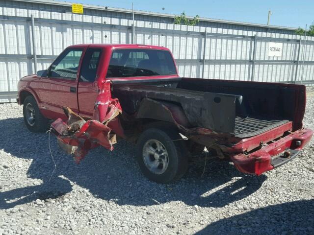 1GCCS1945W8229660 - 1998 CHEVROLET S TRUCK S1 RED photo 3