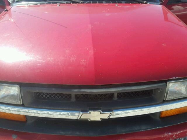 1GCCS1945W8229660 - 1998 CHEVROLET S TRUCK S1 RED photo 7