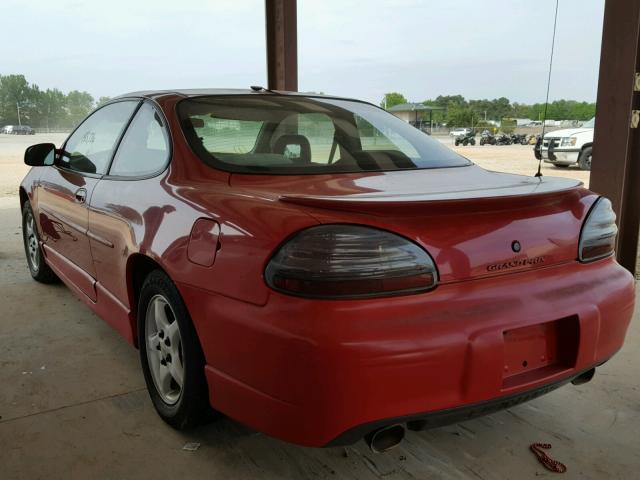 1G2WP12K4VF326564 - 1997 PONTIAC GRAND PRIX 红色 照片 3