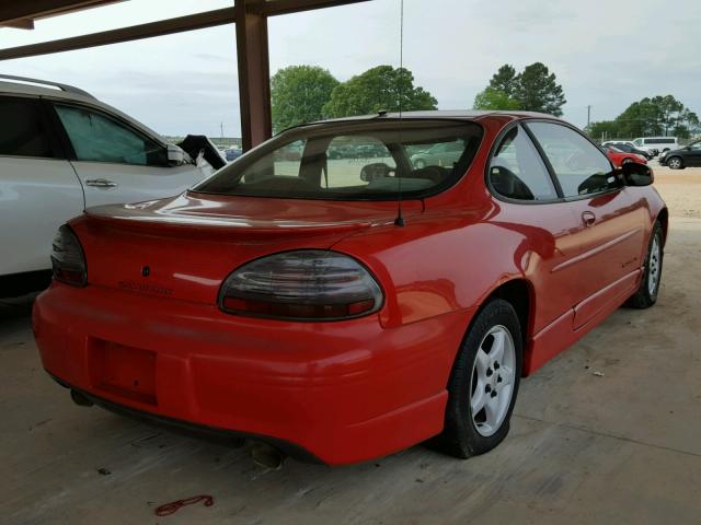 1G2WP12K4VF326564 - 1997 PONTIAC GRAND PRIX 红色 照片 4