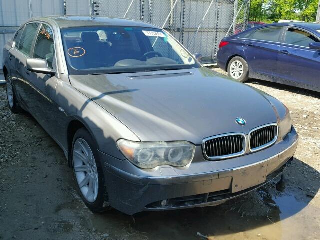 WBAGN63414DS50859 - 2004 BMW 745 LI GRAY photo 1