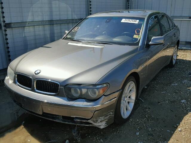 WBAGN63414DS50859 - 2004 BMW 745 LI 灰色 照片 2