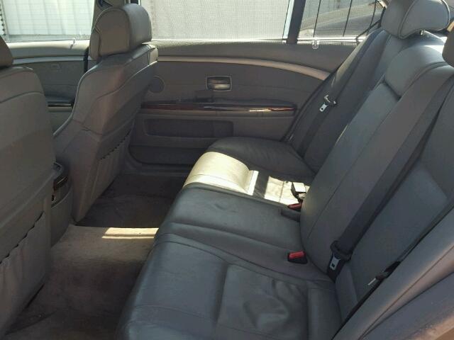 WBAGN63414DS50859 - 2004 BMW 745 LI 灰色 照片 6