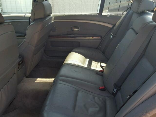 WBAGN63414DS50859 - 2004 BMW 745 LI GRAY photo 6