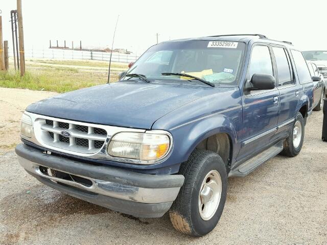 1FMZU32X5WZA68950 - 1998 FORD EXPLORER BLUE photo 2