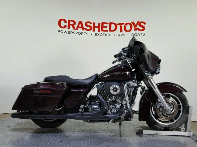 1HD1KB4127Y709407 - 2007 HARLEY-DAVIDSON FLHX MAROON photo 1