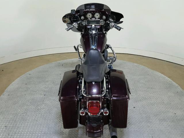 1HD1KB4127Y709407 - 2007 HARLEY-DAVIDSON FLHX MAROON photo 9