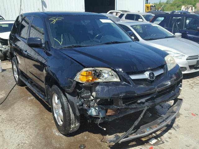 2HNYD18224H528945 - 2004 ACURA MDX BLACK photo 1