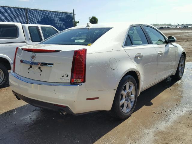 1G6DF577390150927 - 2009 CADILLAC CTS WHITE photo 4