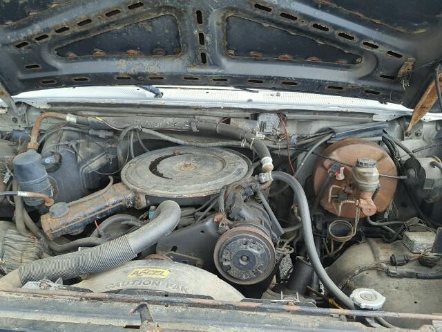 2FTEF14H6HCA77471 - 1987 FORD F150 GRAY photo 7