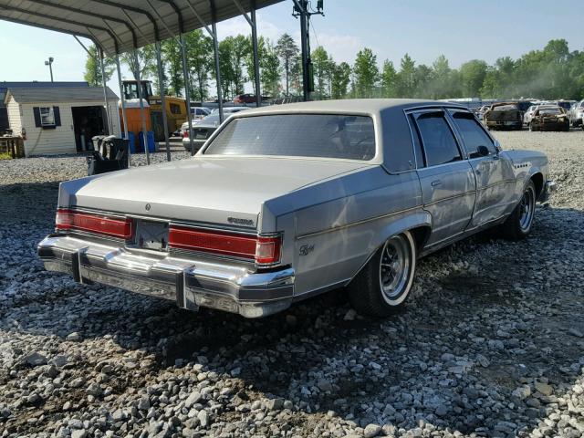 4X69K8E116795 - 1978 BUICK ELECTRA SILVER photo 4