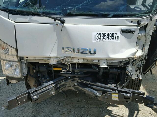 JALC4W169F7K00428 - 2015 ISUZU NPR HD WHITE photo 7