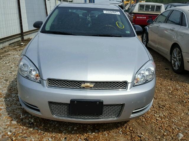 2G1WG5E35C1280473 - 2012 CHEVROLET IMPALA LT SILVER photo 9