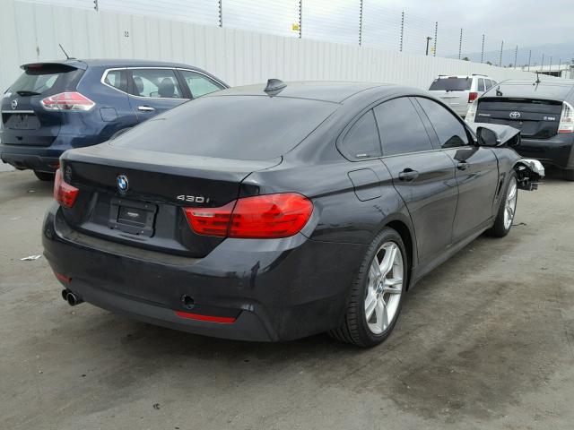 WBA4F7C59HG786686 - 2017 BMW 430I GRAN BLACK photo 4