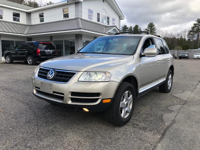 WVGZG77L75D074393 - 2005 VOLKSWAGEN TOUAREG 3. TAN photo 1