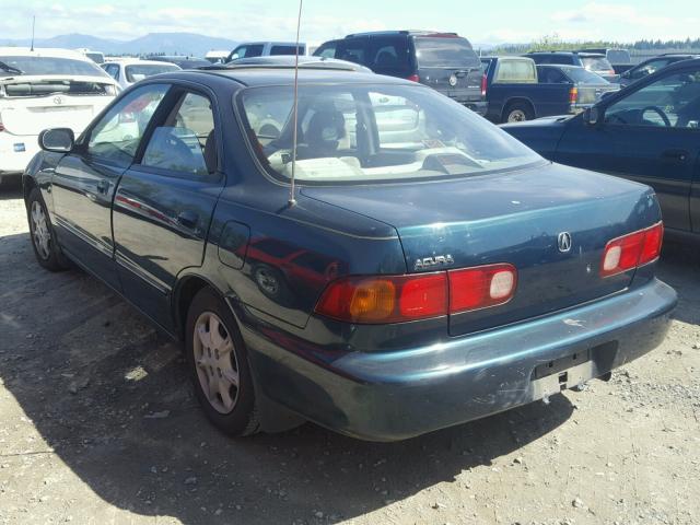 JH4DB7651TS006985 - 1996 ACURA INTEGRA LS GREEN photo 3