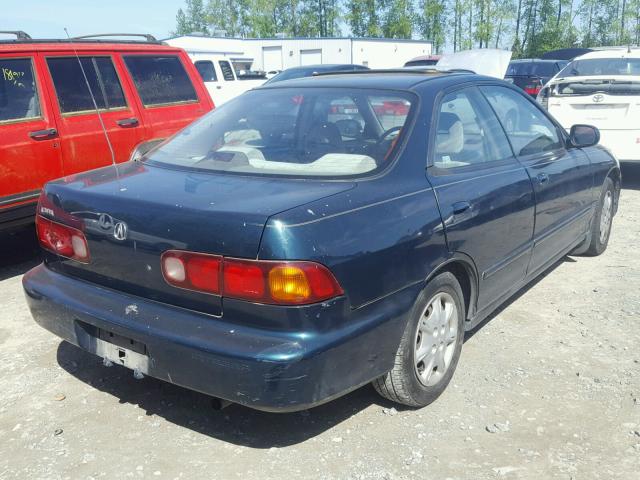JH4DB7651TS006985 - 1996 ACURA INTEGRA LS GREEN photo 4