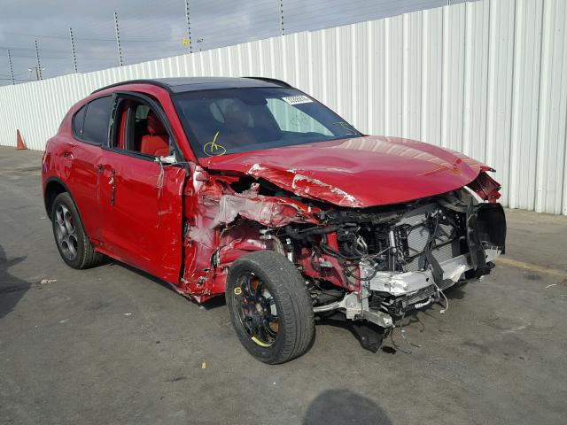 ZASFAKNN7J7B92198 - 2018 ALFA ROMEO STELVIO TI RED photo 9