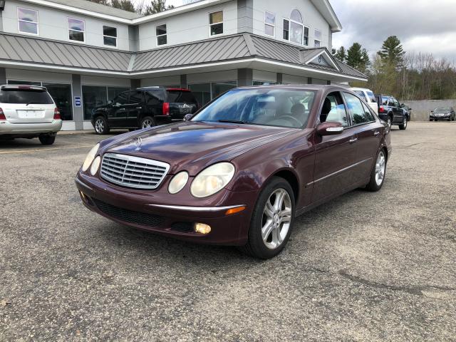 WDBUF87JX6X201447 - 2006 MERCEDES-BENZ E 350 4MAT MAROON photo 1