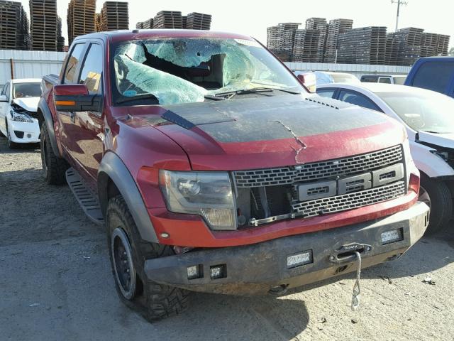 1FTFW1R60EFB17457 - 2014 FORD F150 SVT R TWO TONE photo 1