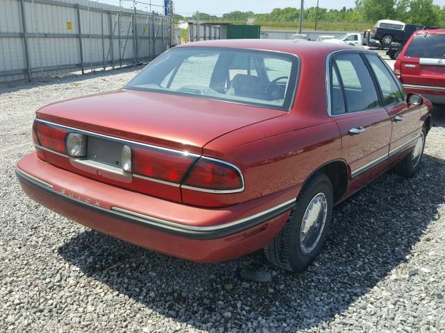 1G4HP52K3VH619934 - 1997 BUICK LESABRE CU RED photo 4