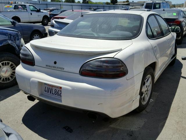 1G2WP52K62F180834 - 2002 PONTIAC GRAND PRIX WHITE photo 4