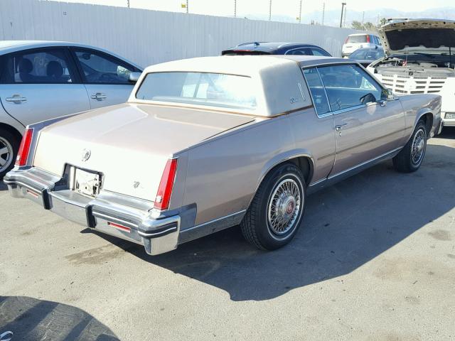 1G6AL5788EE660708 - 1984 CADILLAC ELDORADO GOLD photo 4