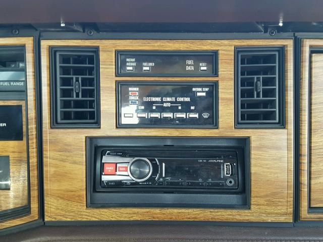 1G6AL5788EE660708 - 1984 CADILLAC ELDORADO GOLD photo 9