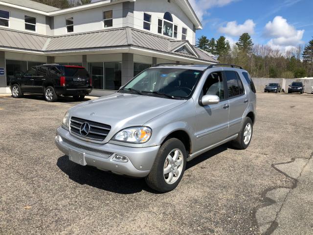 4JGAB75E04A510128 - 2004 MERCEDES-BENZ ML 500 SILVER photo 2