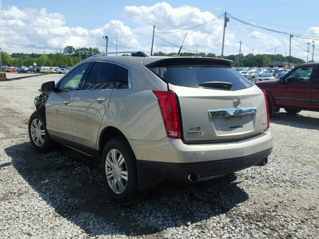 3GYFNDE3XCS572478 - 2012 CADILLAC SRX LUXURY TAN photo 3