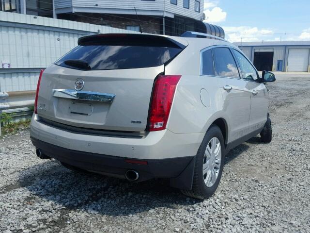 3GYFNDE3XCS572478 - 2012 CADILLAC SRX LUXURY TAN photo 4