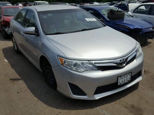 4T1BF1FK5CU047779 - 2012 TOYOTA CAMRY BASE GRAY photo 1