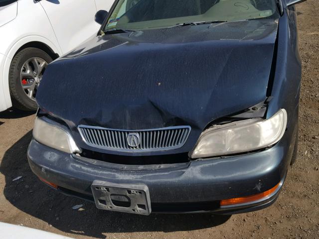 19UYA2247WL009573 - 1998 ACURA 3.0CL BLUE photo 7