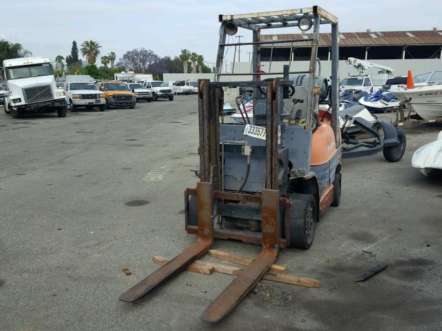 B1LL0FSALE3335775 - 1996 TOYOTA FORKLIFT ORANGE photo 2