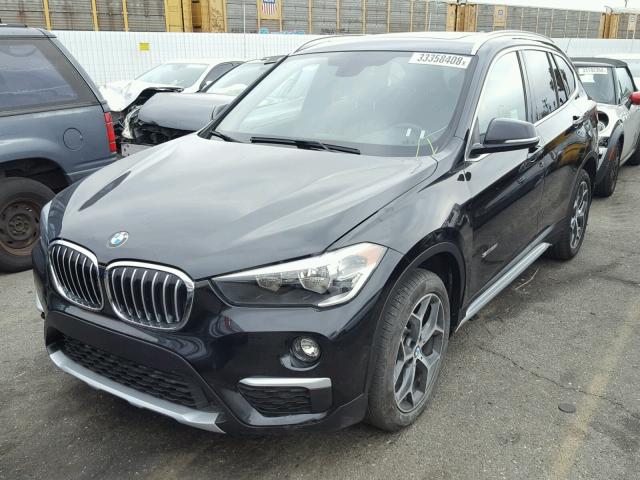 WBXHU7C37J5H39219 - 2018 BMW X1 SDRIVE2 BLACK photo 2