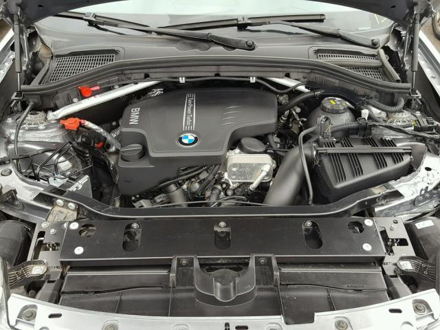 5UXWZ7C35H0V90639 - 2017 BMW X3 SDRIVE2 Сұр фото 7