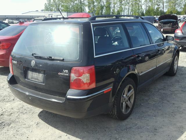 WVWYH63B94E029968 - 2004 VOLKSWAGEN PASSAT GLX 黑色 照片 4