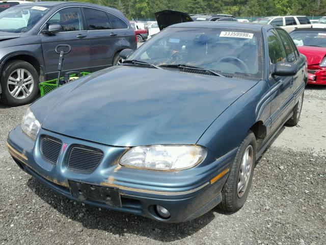 1G2NE52T1WC773051 - 1998 PONTIAC GRAND AM S ლურჯი ფოტო 2